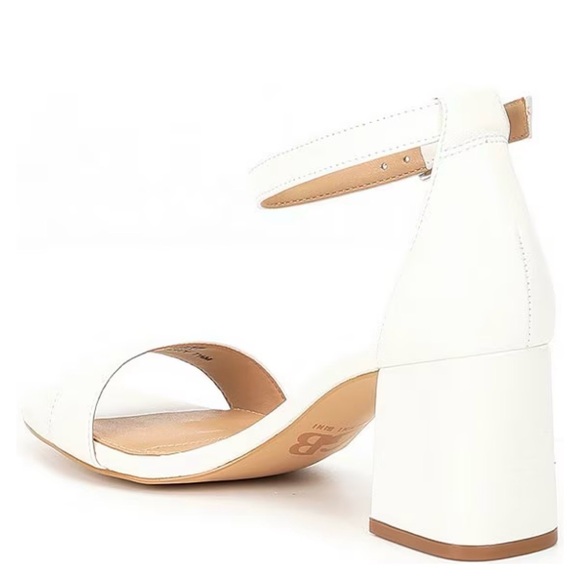 New GB Block-Party Leather Ankle Strap Block Heel Family Matching Dress Sandals - Picture 4 of 11